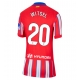 Atletico Madrid Axel Witsel #20 Replike Domaci Dres za Ženska 2024-25 Kratak Rukav